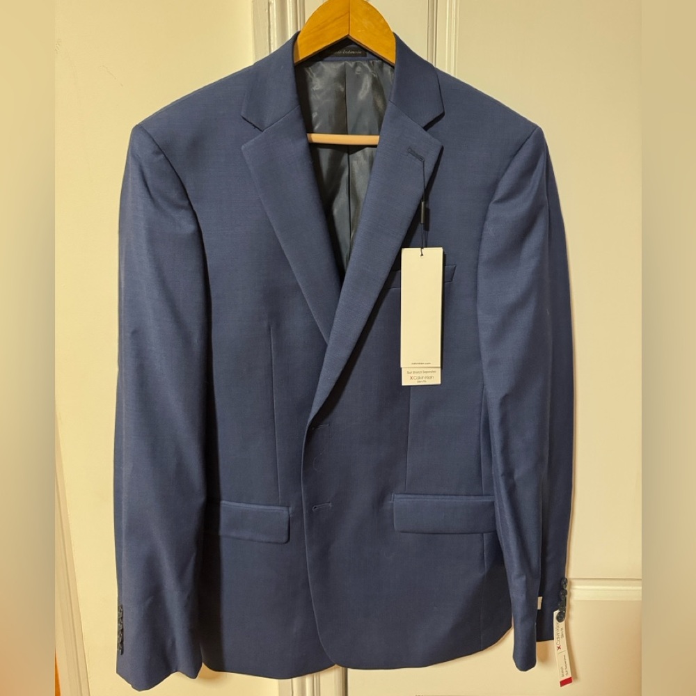 Calvin Klein Blue Suit Modern Fit